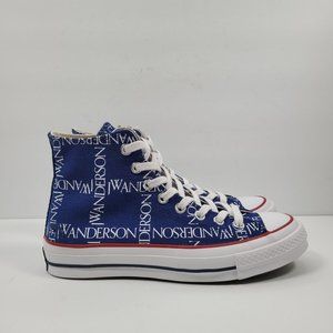 Converse Chuck Taylor JW Anderson Hi Top Blue Sneakers US Size Mens 6.5 Wo's 8.5
